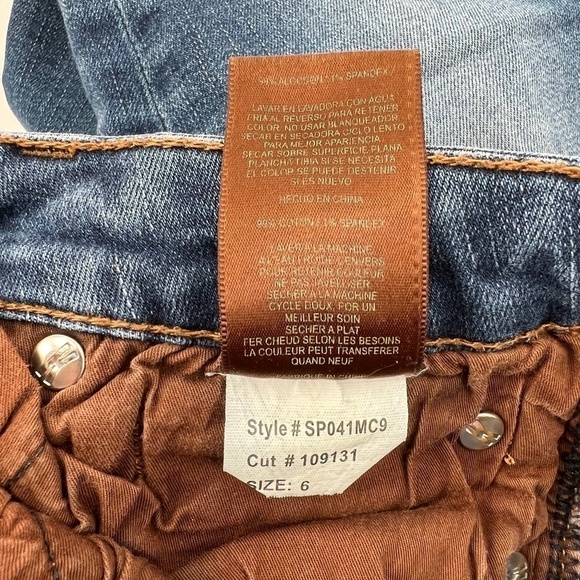 Kut from the Kloth Toothpick Skinny Jeans Size 6 - Picture 8 of 9